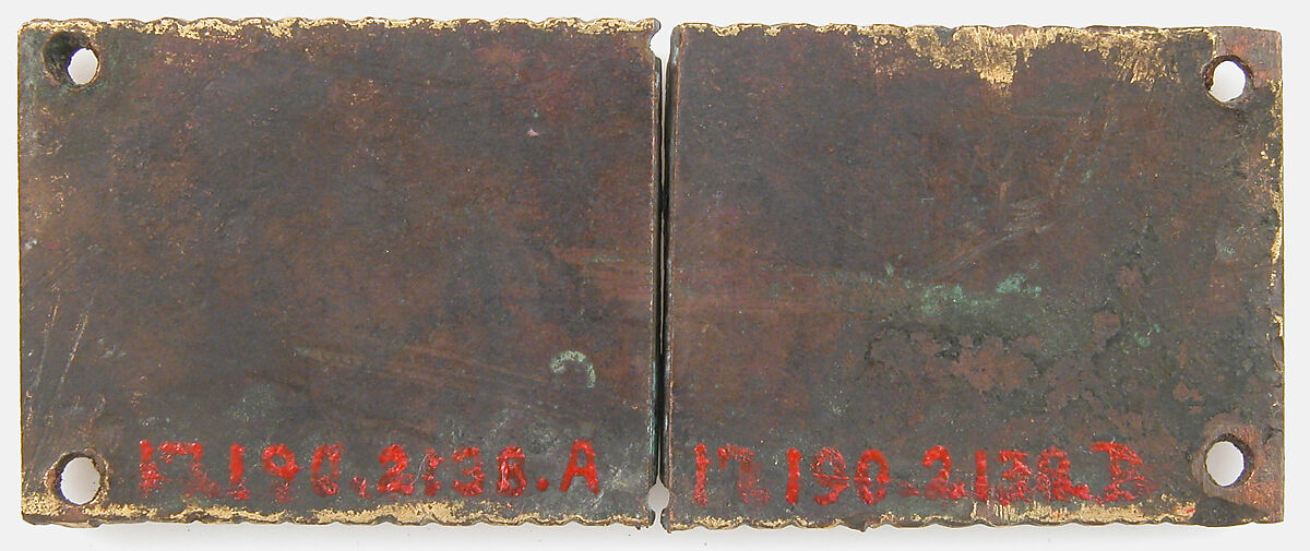 Plaque from a Reliquary Shrine, Champlevé enamel, copper alloy, gilt, German