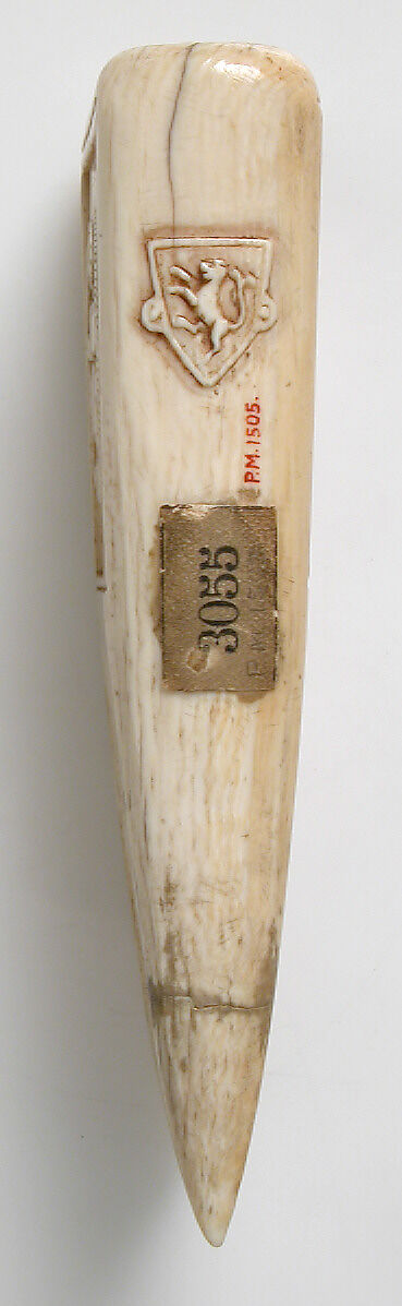 Comb, Elephant ivory, European (Medieval style)