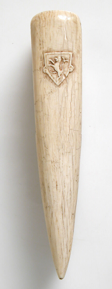 Comb, Elephant ivory, European (Medieval style)