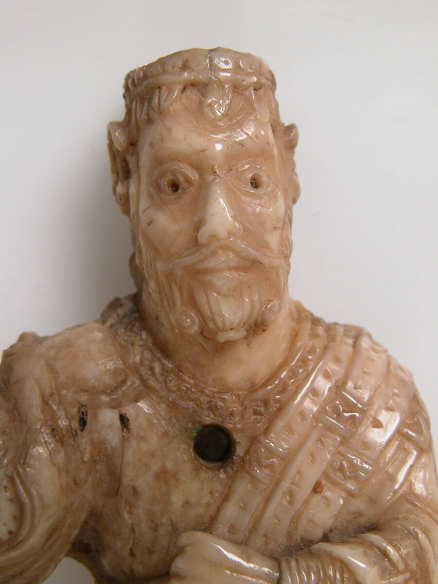 Figure of Samuel, Walrus Ivory, North French