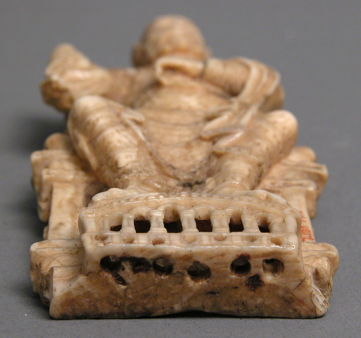Figure of Samuel, Walrus Ivory, North French