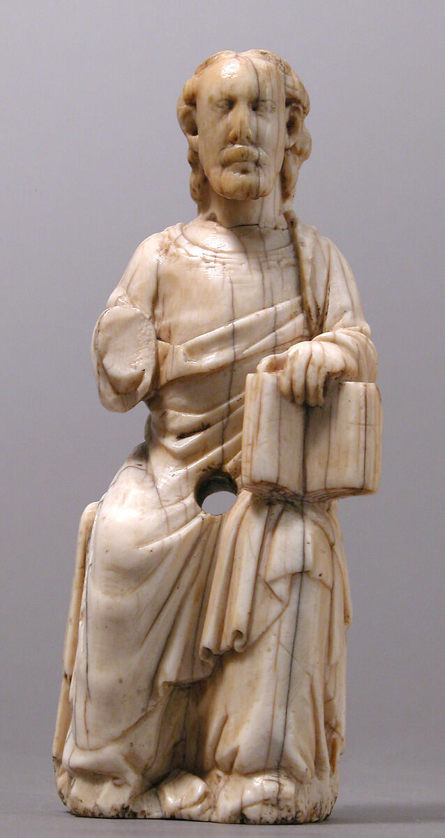 Christ Enthroned, Ivory, French 