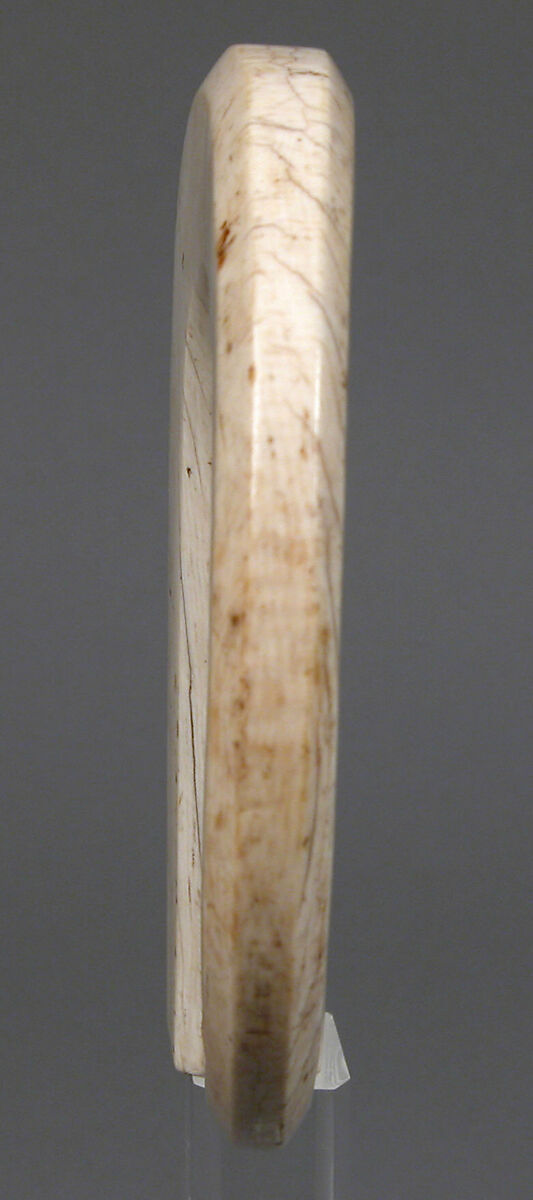 Crozier Head with Double Volute, Elephant ivory, South Italian