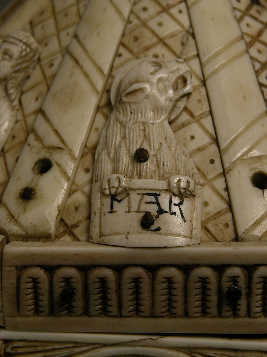 Tower Reliquary with Eight Apostles and the Symbols of the Four Evangelists, Bone, gilt copper alloy, wood core, German