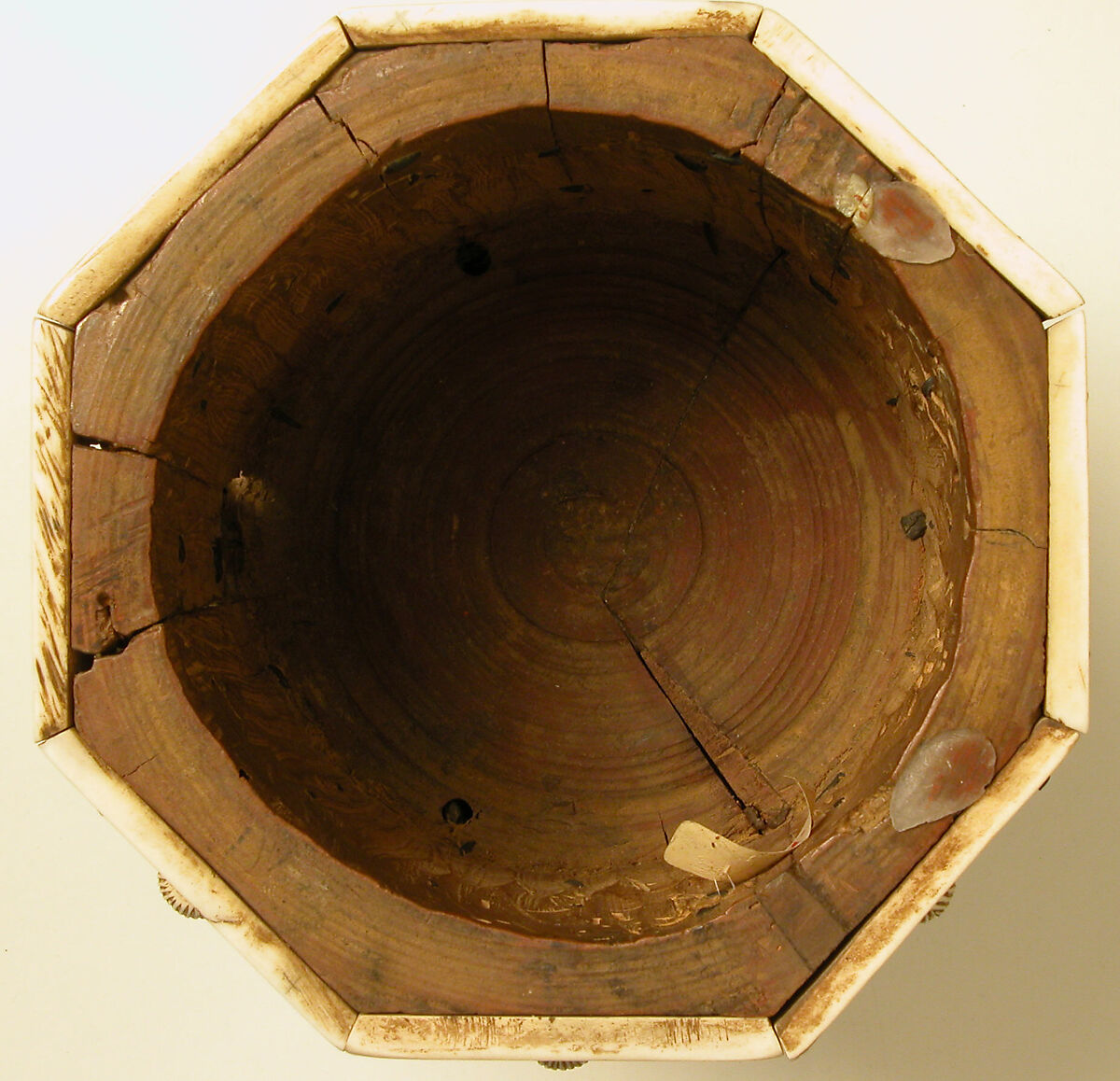 Tower Reliquary with Eight Apostles and the Symbols of the Four Evangelists, Bone, gilt copper alloy, wood core, German