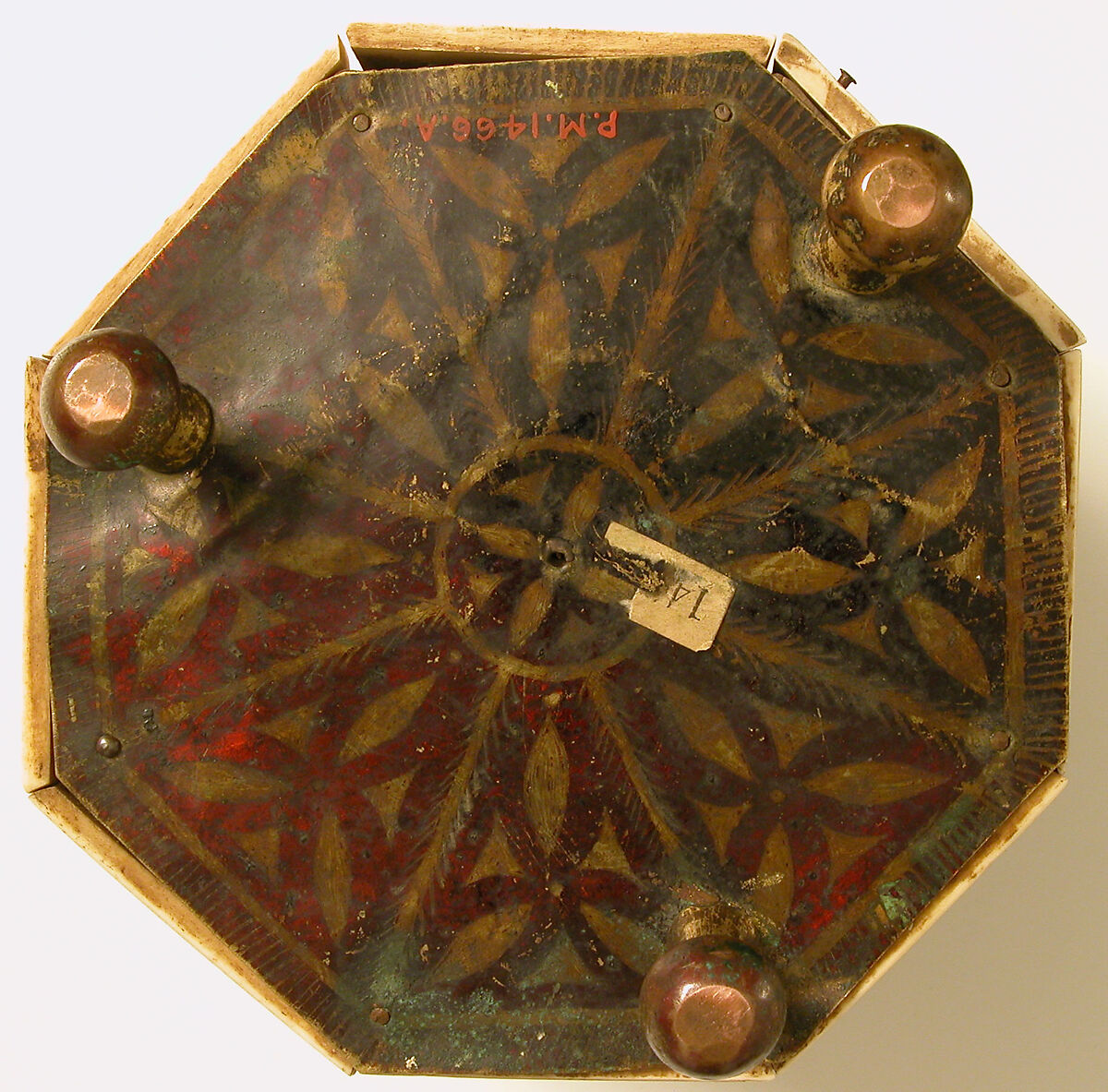 Tower Reliquary with Eight Apostles and the Symbols of the Four Evangelists, Bone, gilt copper alloy, wood core, German