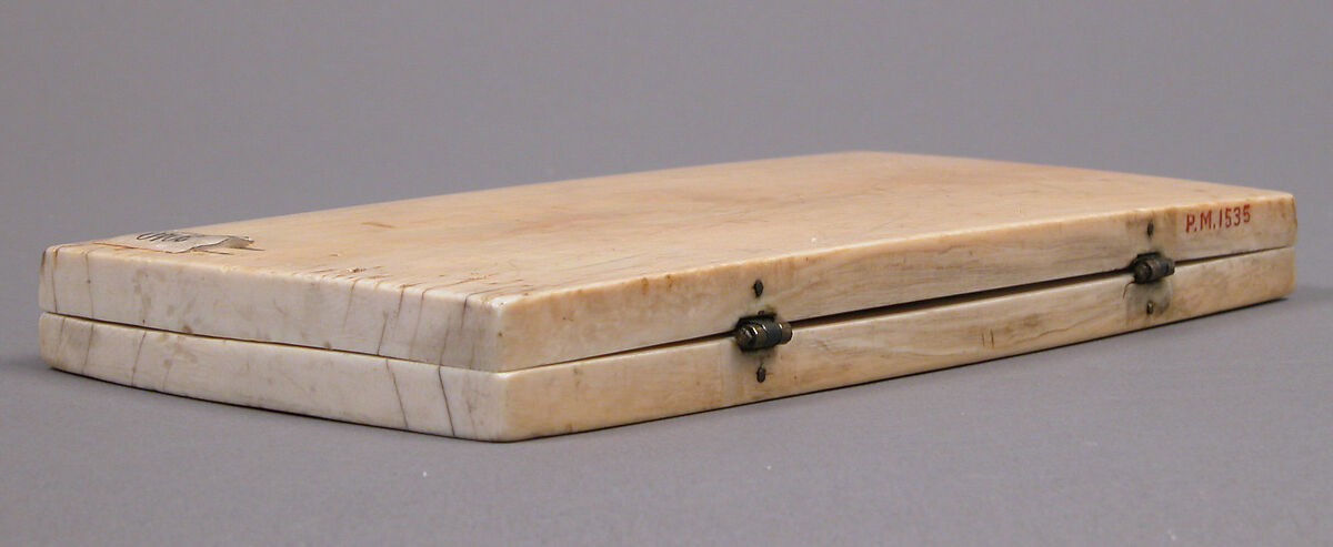 Diptych with Scenes from the Lives of Jesus and Mary, Elephant ivory with metal mounts, French