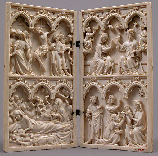 Diptych with Scenes from the Lives of Jesus and Mary