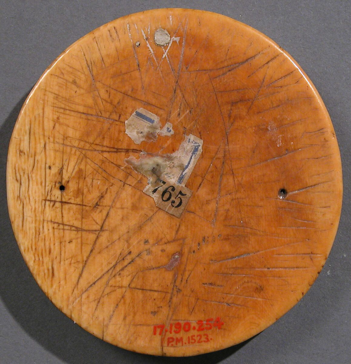 Roundel with the Virgin Mary, Saint John, and Angels, Elephant ivory, European (Medieval style)