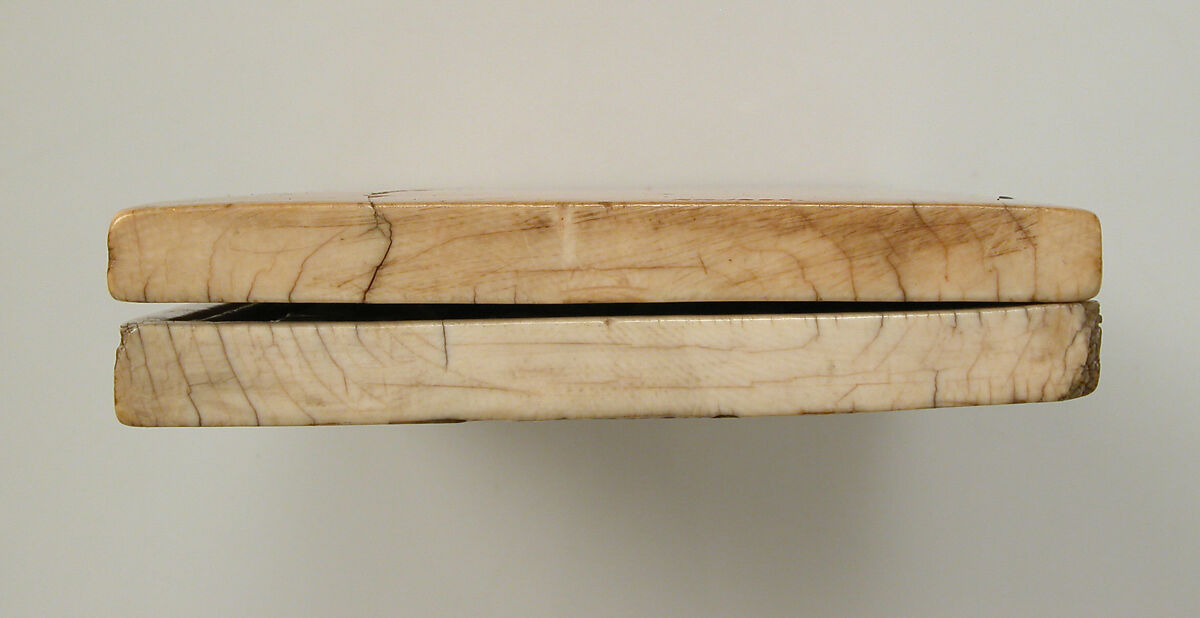 Diptych with Scenes from the Life of Christ, Elephant ivory with traces of paint and metal mounts, French