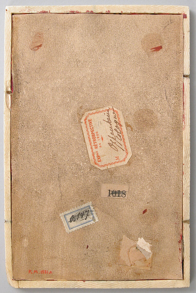 Leaf from a Diptych, Elephant ivory, British