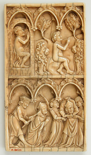 Panel with Scenes featuring Unknown Saints