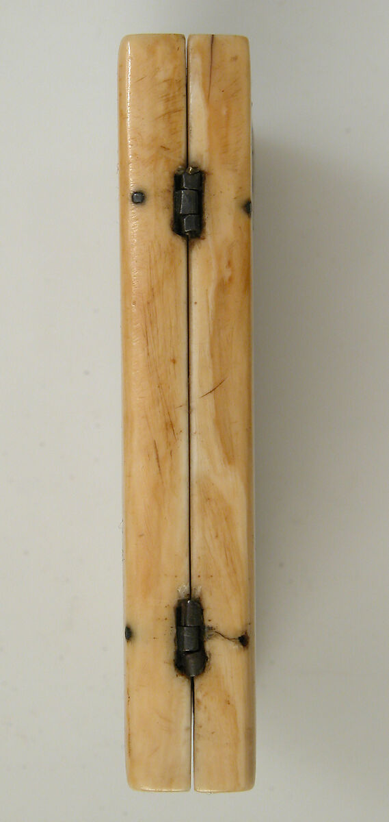 Diptych with the Adoration of the Magi and the Vera Icon (True Image), Elephant ivory with metal mounts, North French