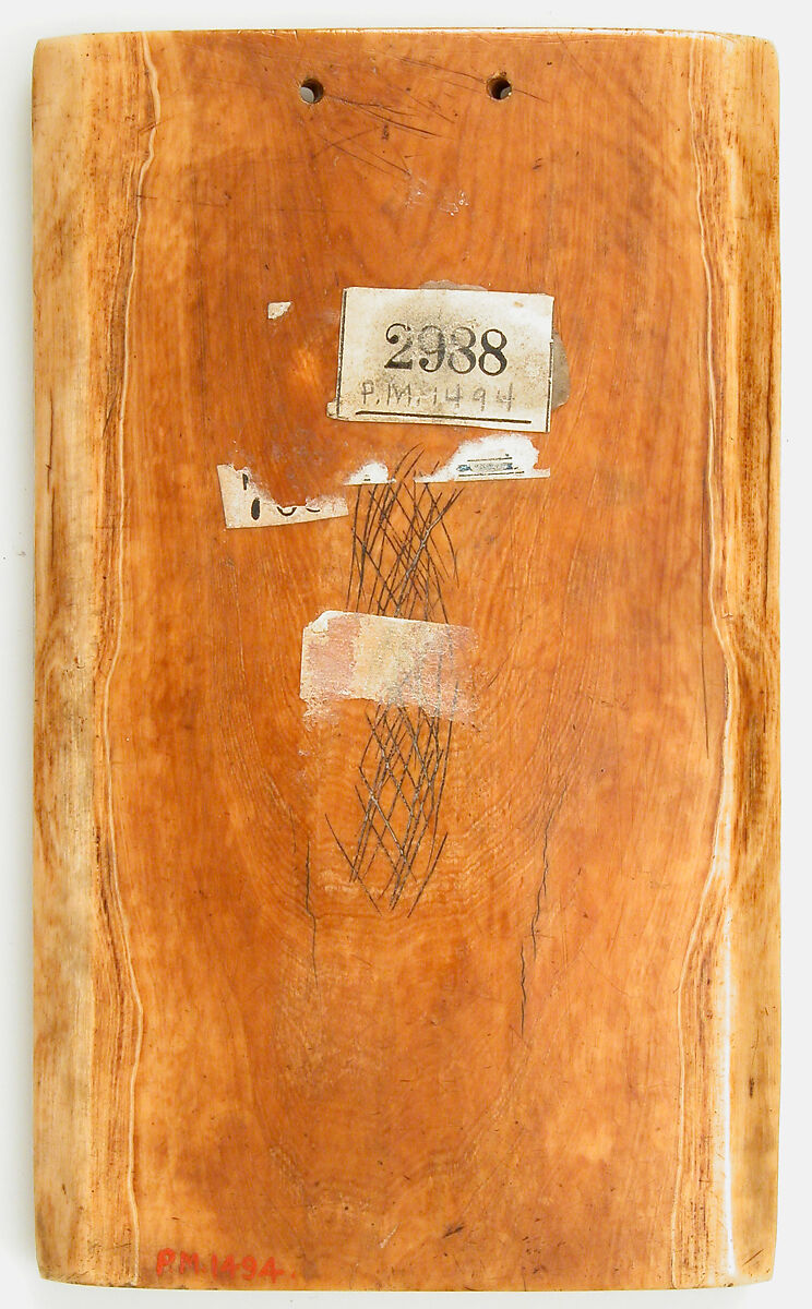 Plaque with the Crucifixion, Elephant ivory, North French