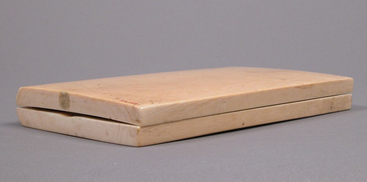 Diptych with Scenes from the Passion of Jesus, Ivory with metal mounts, French