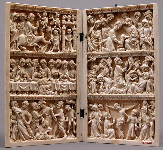 Diptych with Scenes from the Passion of Jesus