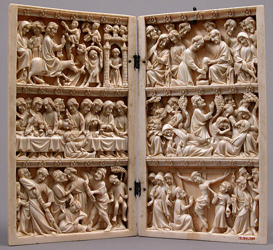 Diptych with Scenes from the Passion of Jesus