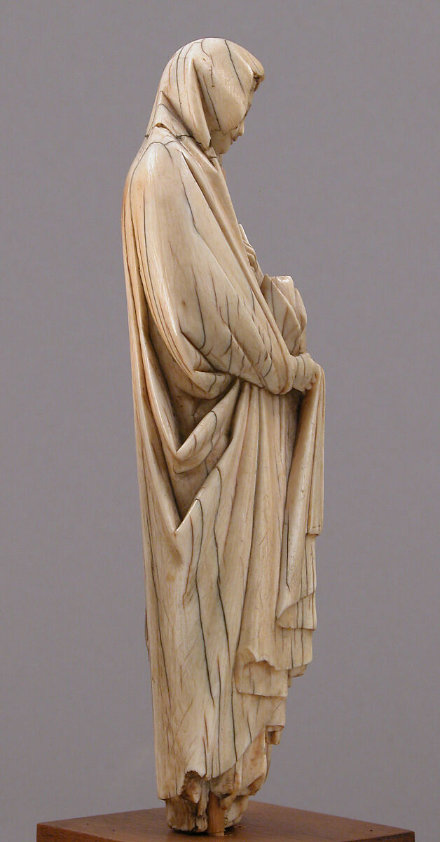 Virgin of the Annunciation, Elephant ivory, French