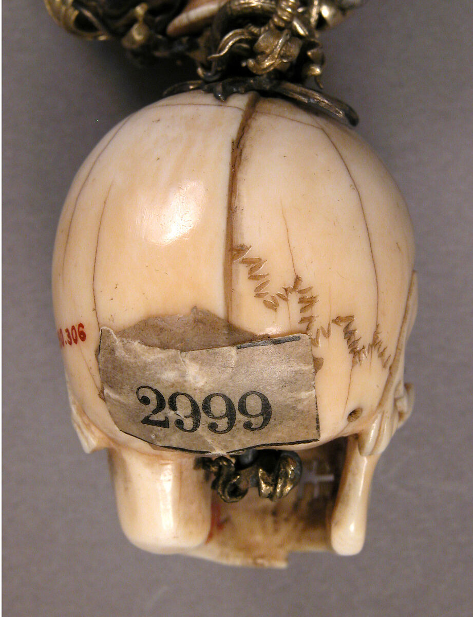 Rosary, Elephant ivory, silver, and partially gilded mounts, German