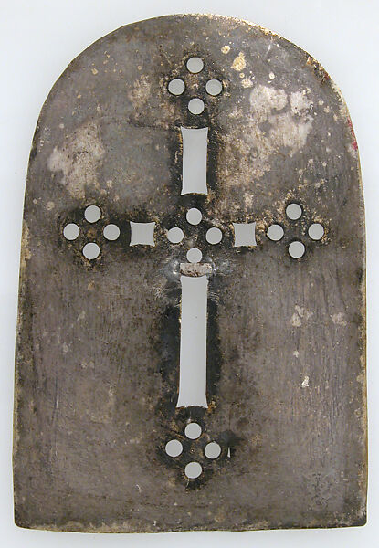 Portable Shrine, Silver, partial gilt, gold, Ronde Bosse enamels, pearls, glass cabachons, French