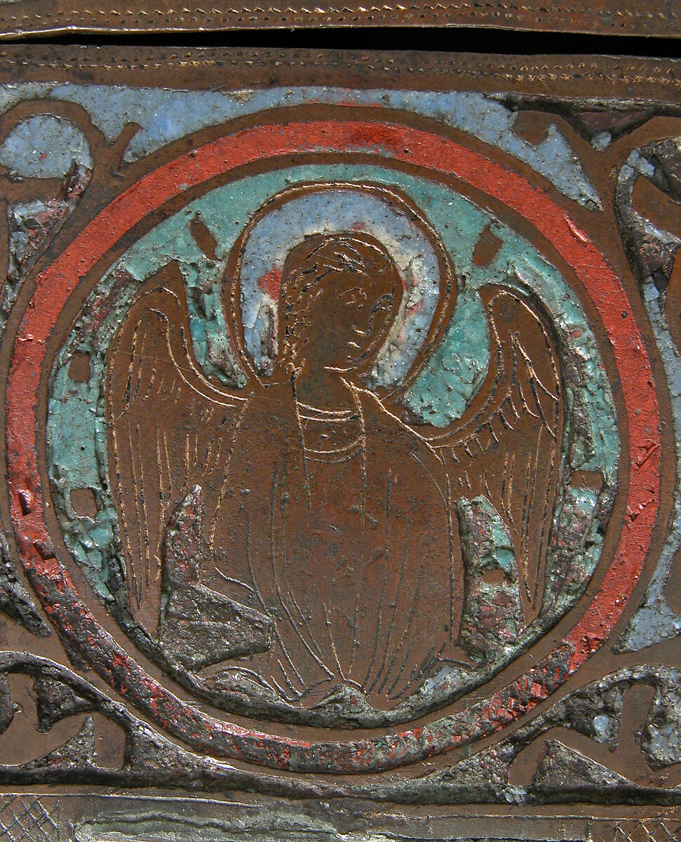 Chasse, Champlevé enamel and gilded copper, French