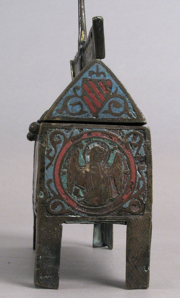 Chasse, Champlevé enamel and gilded copper, French