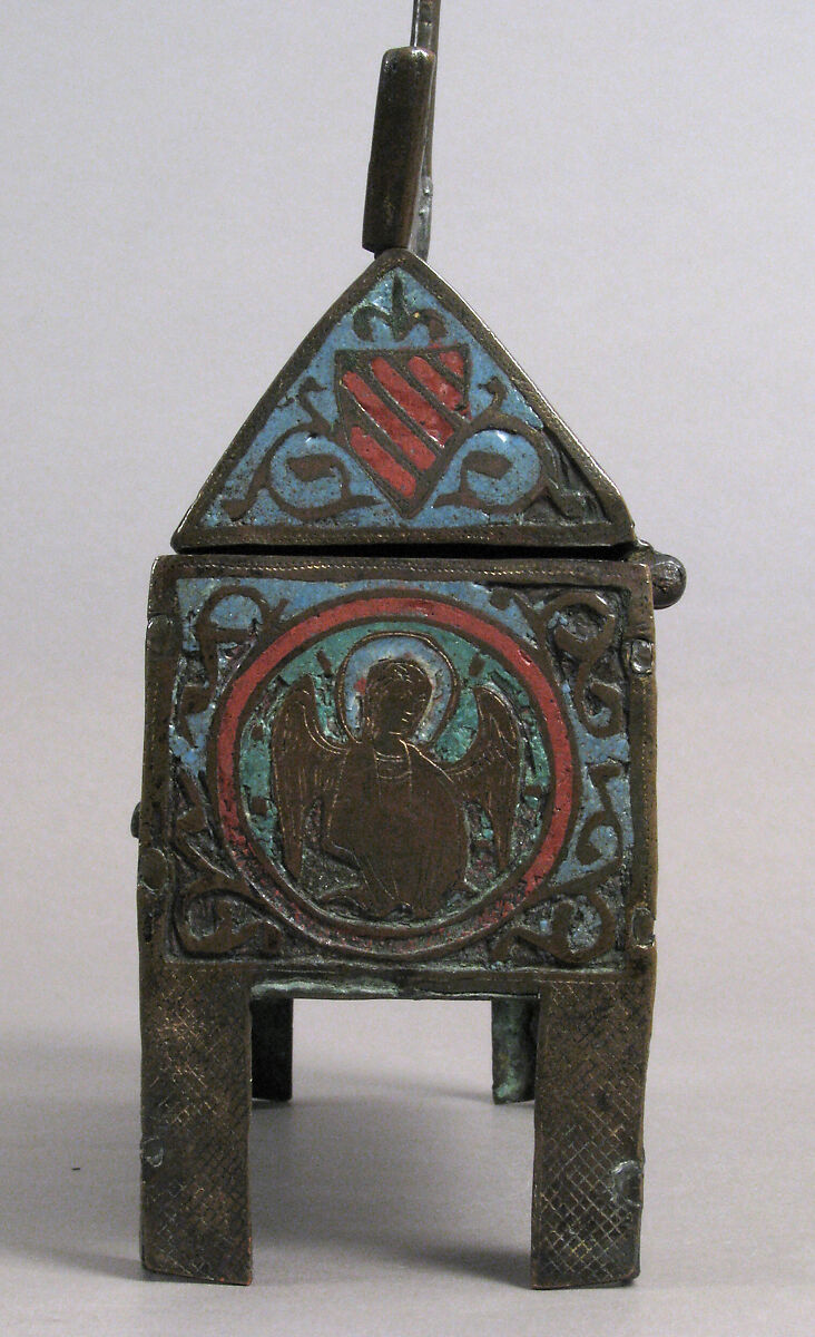 Chasse, Champlevé enamel and gilded copper, French