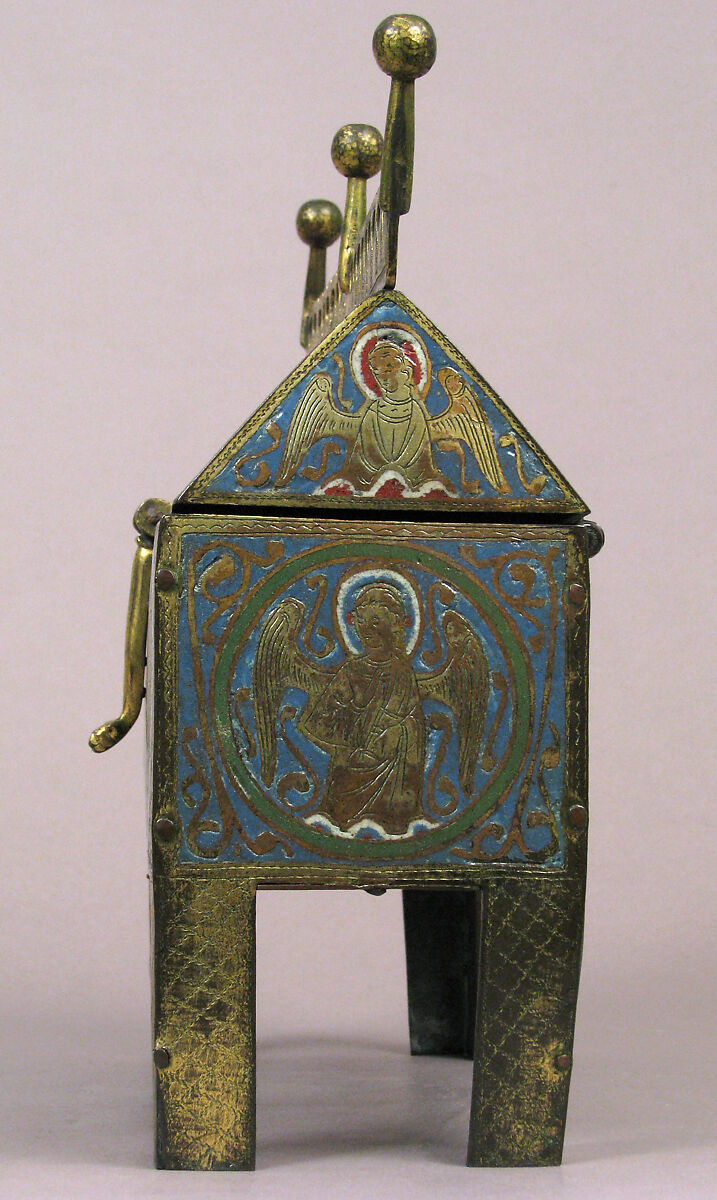 Chasse, Champlevé enamel and gilded copper, French