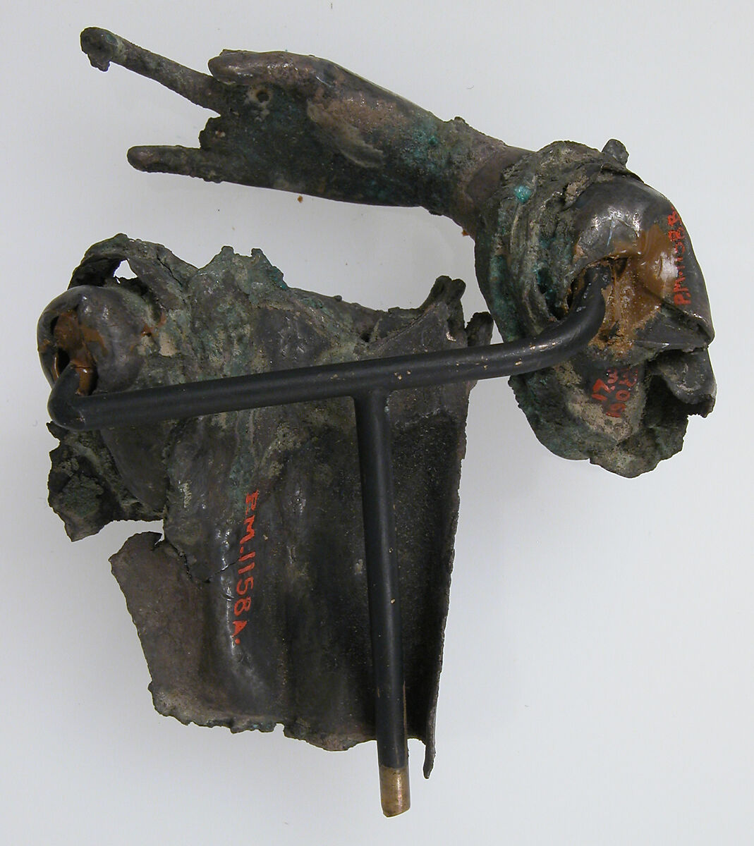 Two Fragments of Hands, Silver, French