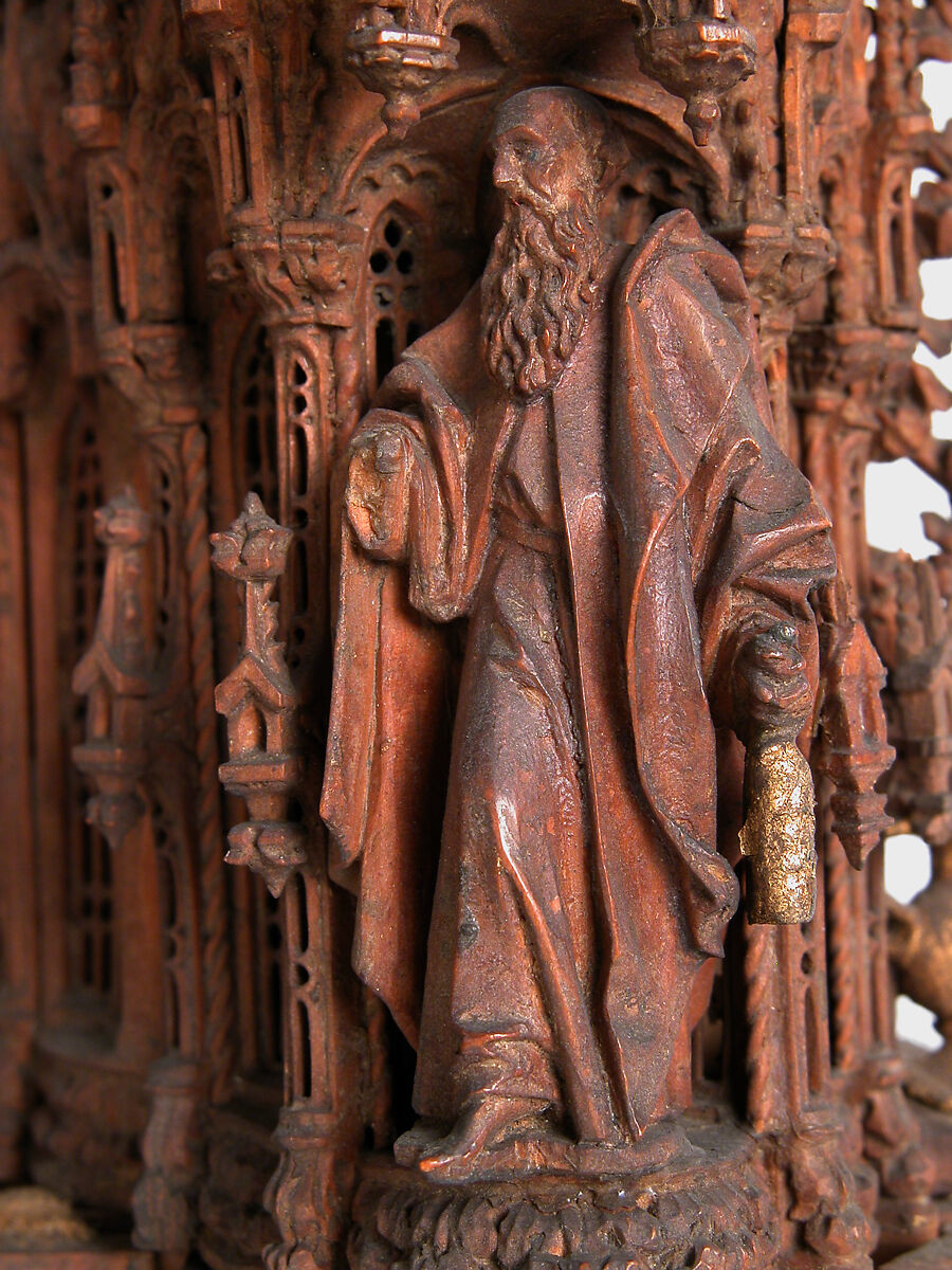 Shrine, Wood, metal, glass mirrors, gilding, Italian