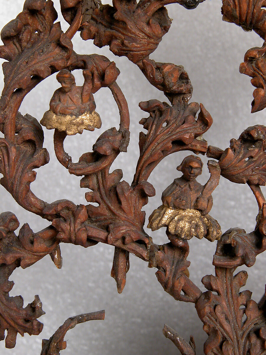 Shrine, Wood, metal, glass mirrors, gilding, Italian