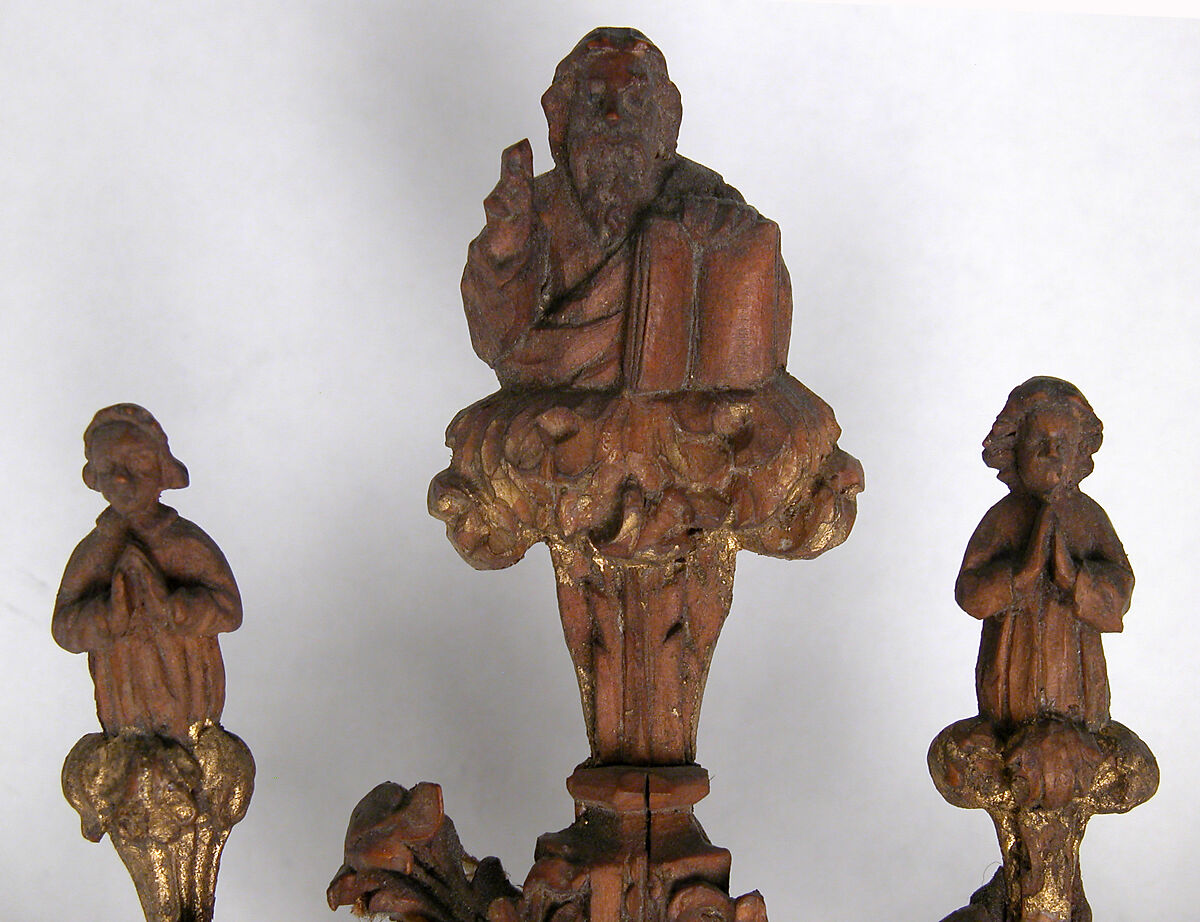 Shrine, Wood, metal, glass mirrors, gilding, Italian