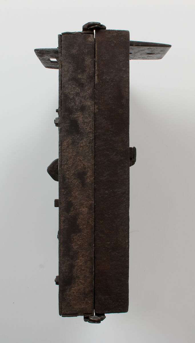 Lock, Iron, copper alloy bells, French