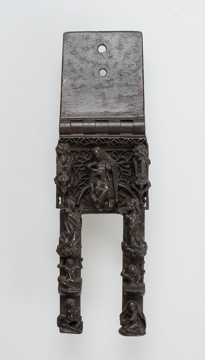 Lock, Iron, copper alloy bells, French