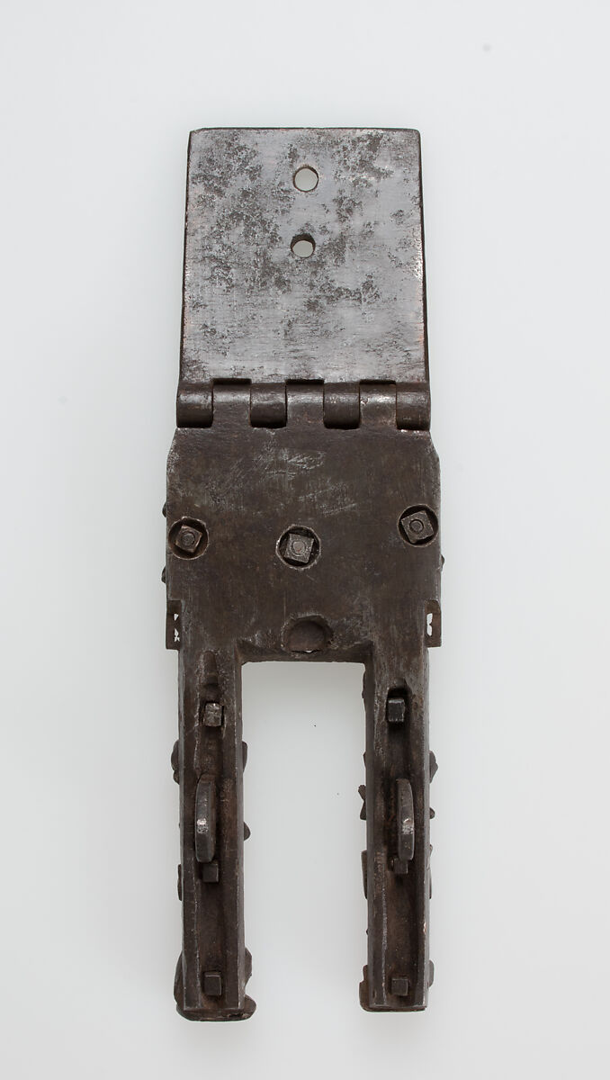 Lock, Iron, copper alloy bells, French