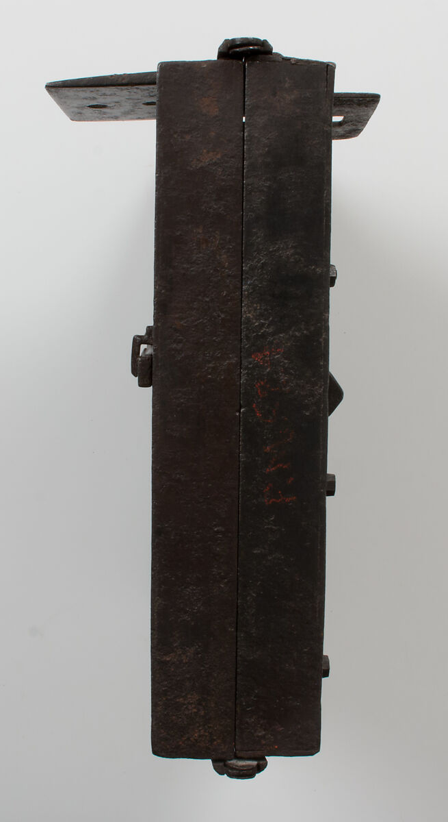 Lock, Iron, copper alloy bells, French