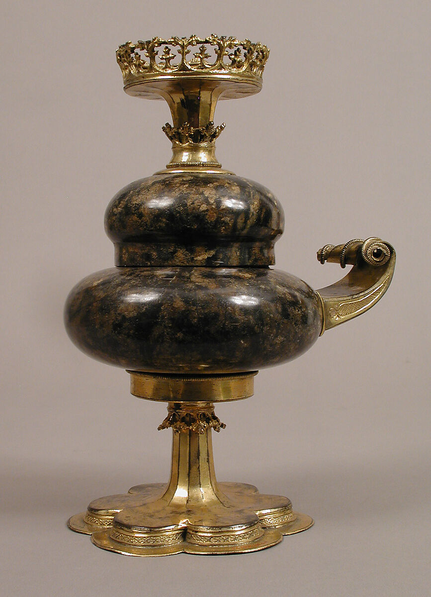 Covered Cup, Gabbro, copper-gilt, German