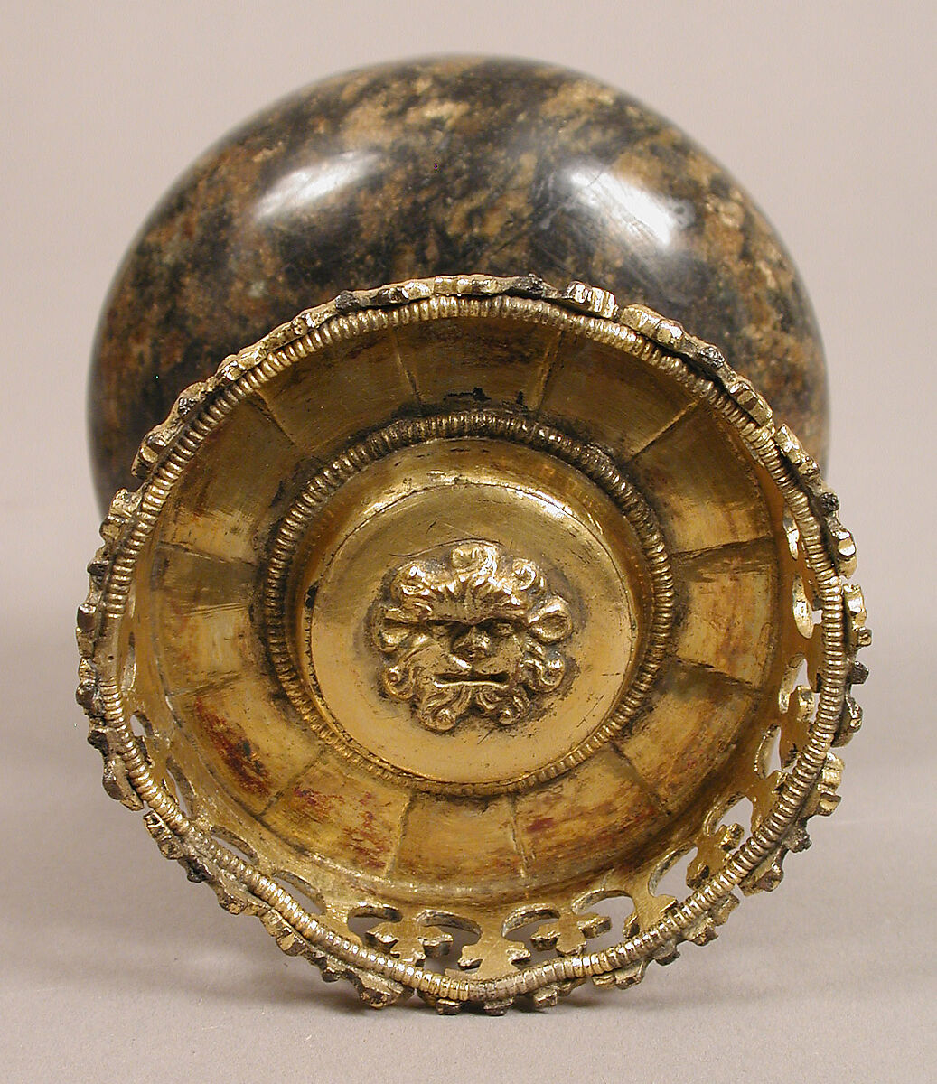 Covered Cup, Gabbro, copper-gilt, German