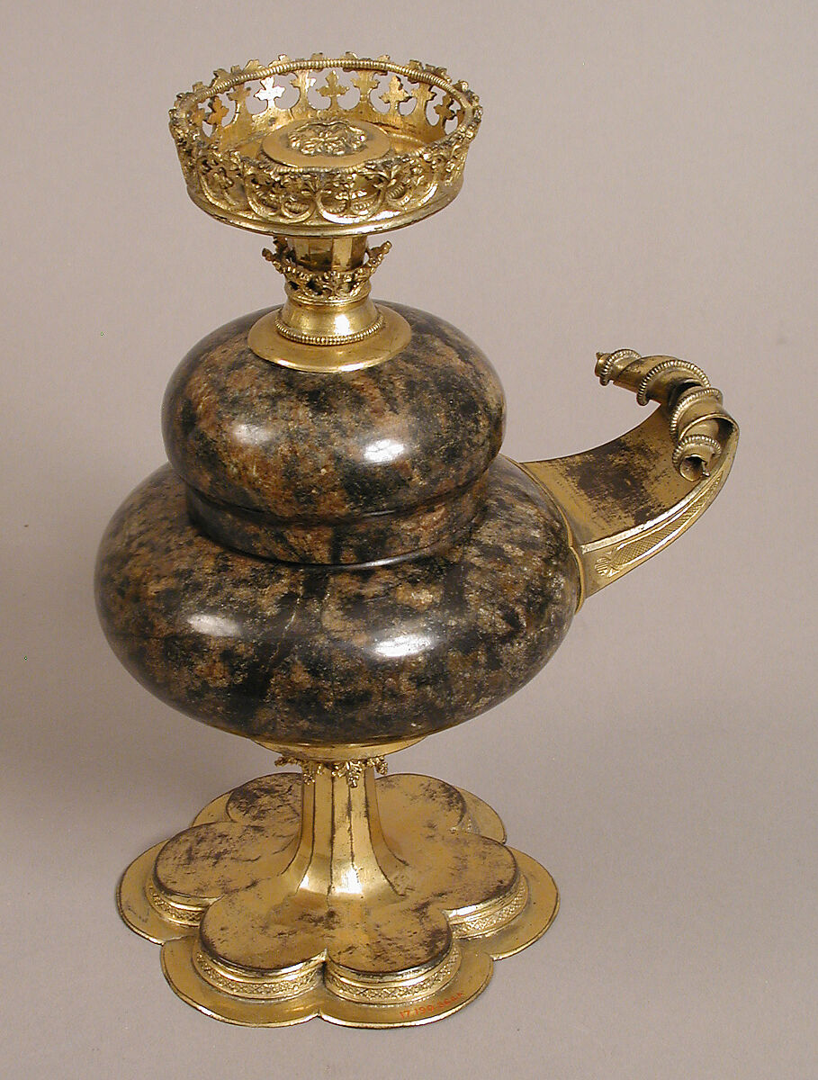 Covered Cup, Gabbro, copper-gilt, German 