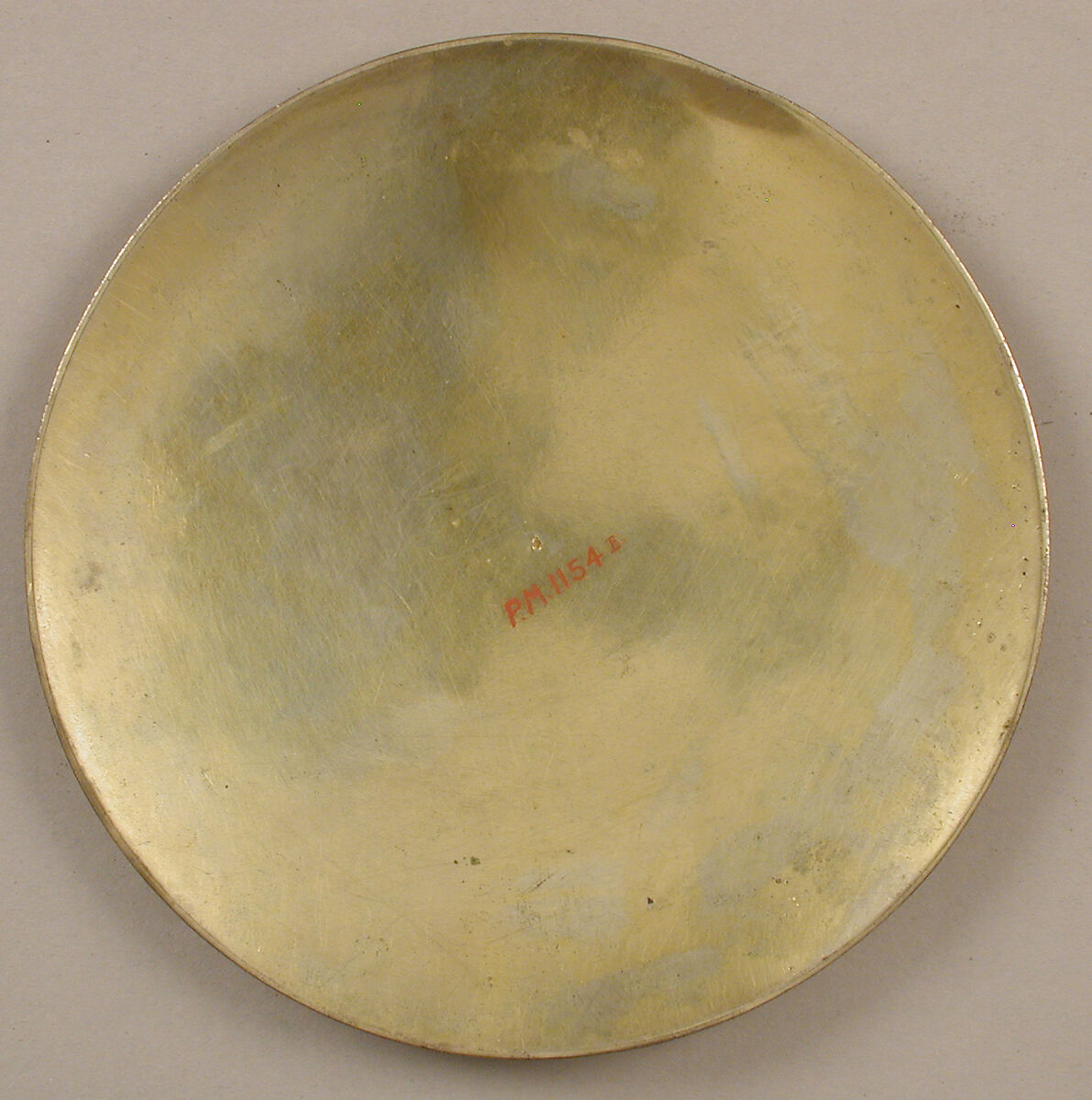 Paten, Gilded silver, Spanish