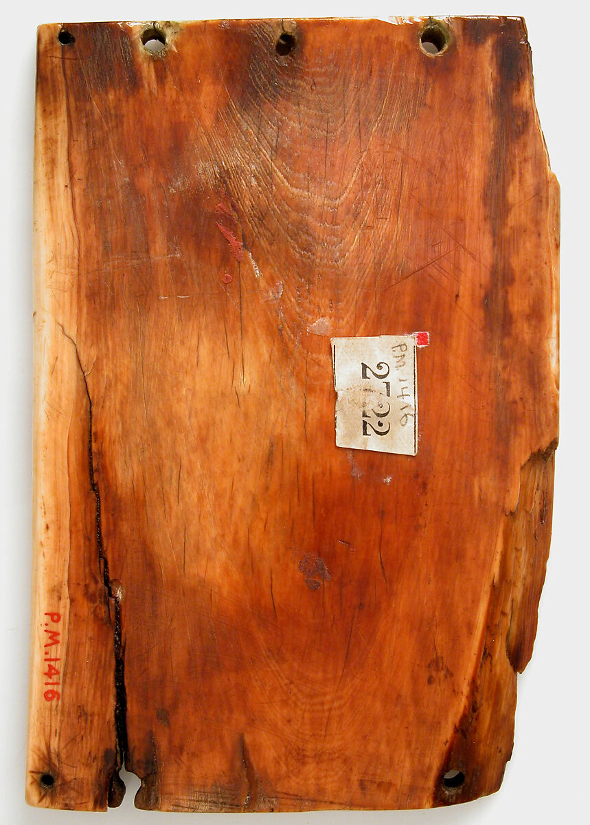 Plaque with the Crucifixion, Elephant ivory, South Italian