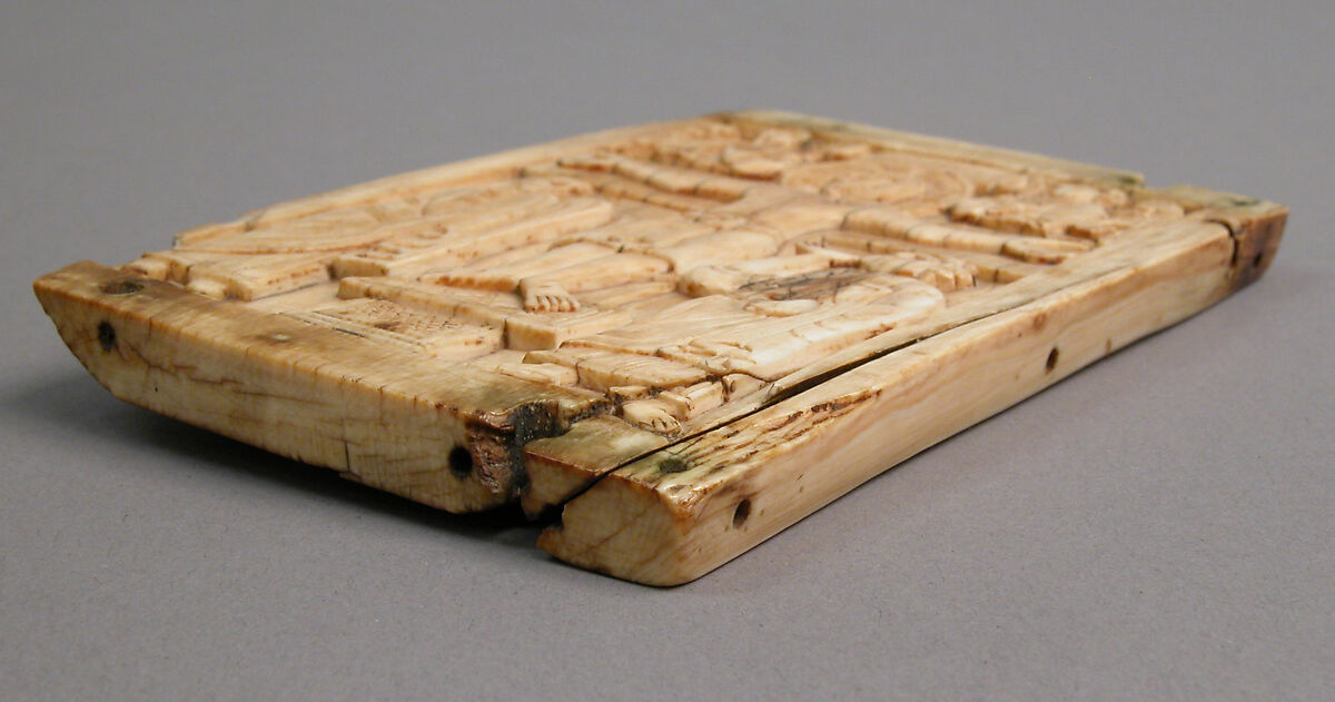 Plaque with the Crucifixion, Elephant ivory, South Italian