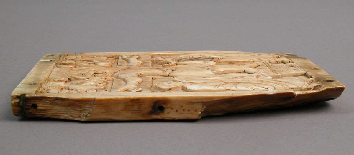 Plaque with the Crucifixion, Elephant ivory, South Italian