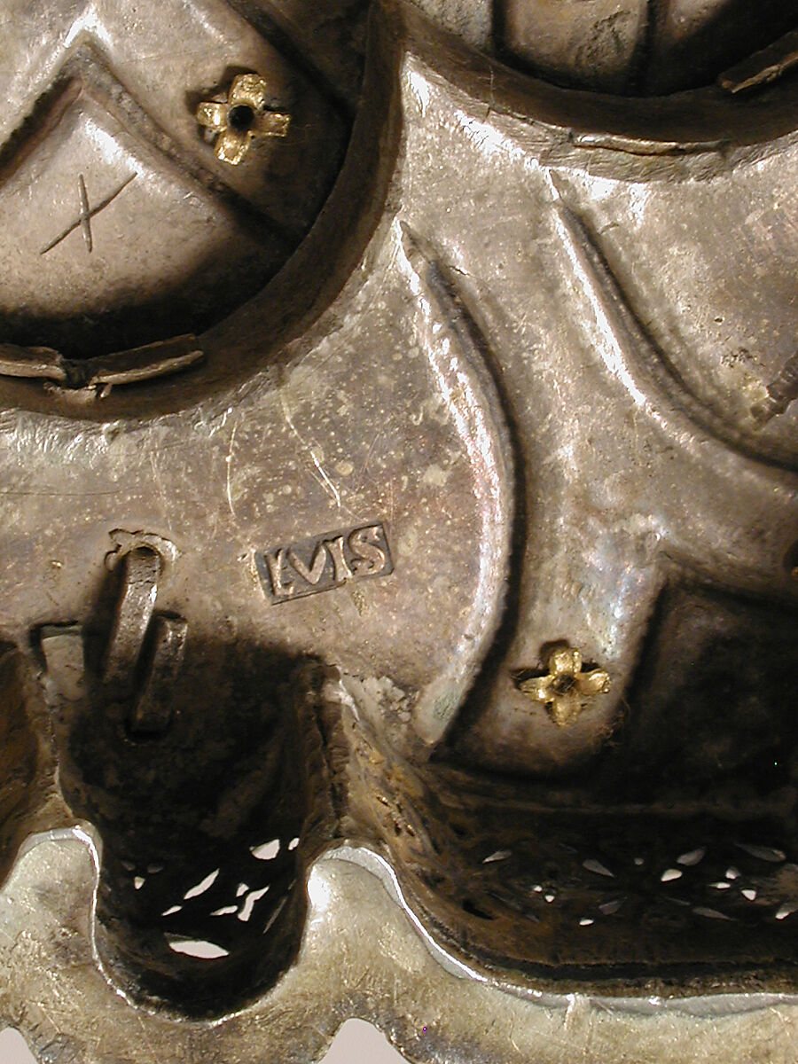 Chalice, Silver gilt, enamel, Spanish