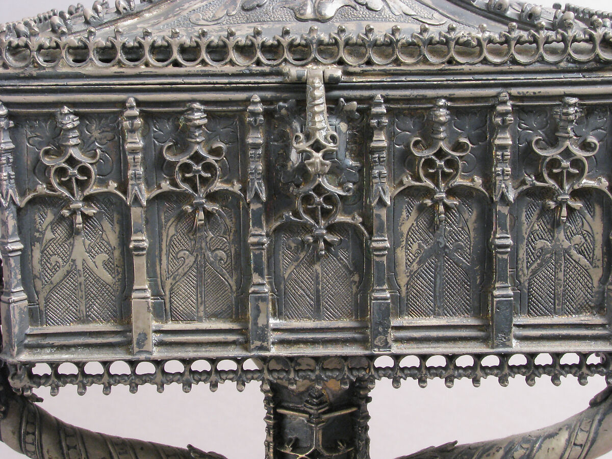 Ciborium, Silver-gilt, Spanish