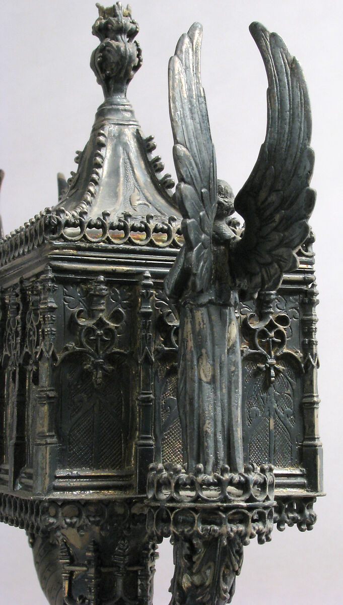 Ciborium, Silver-gilt, Spanish