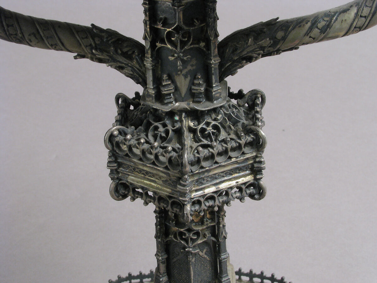 Ciborium, Silver-gilt, Spanish