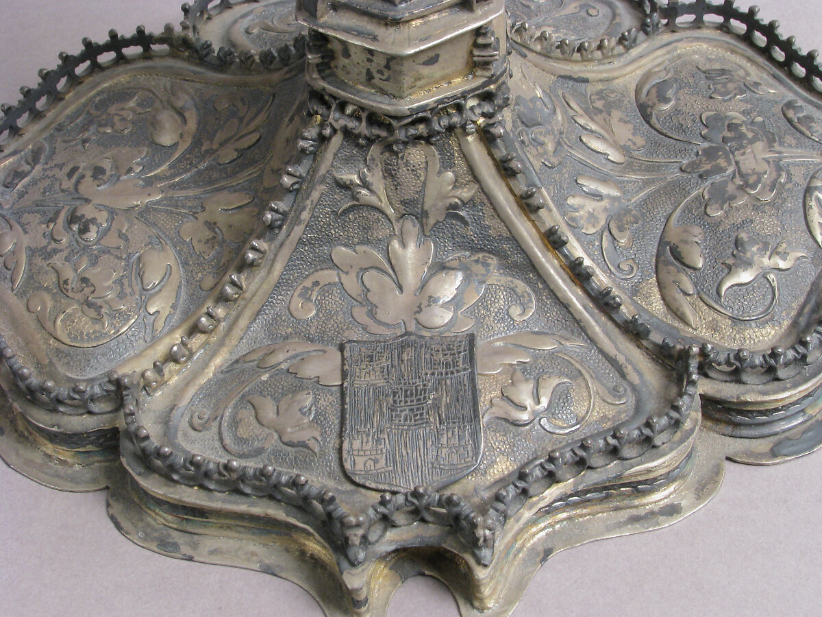 Ciborium, Silver-gilt, Spanish