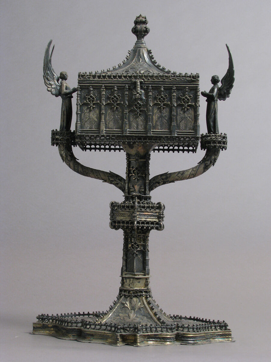 Ciborium, Silver-gilt, Spanish 