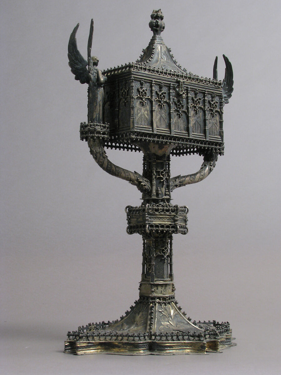 Ciborium, Silver-gilt, Spanish